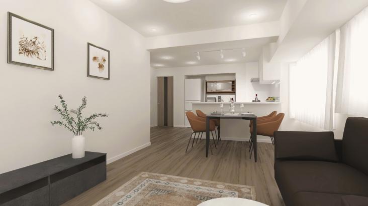 ヴィルメゾン葛西-2-完成予想図(内観)