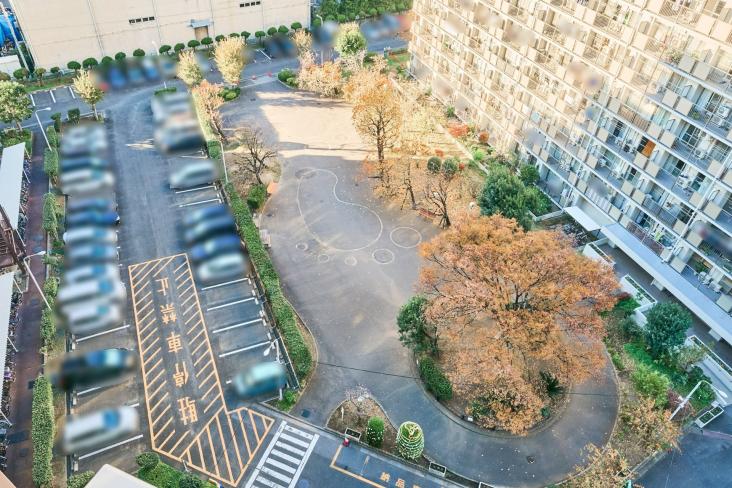 南砂町グリーンハイツ 2号棟-4-庭