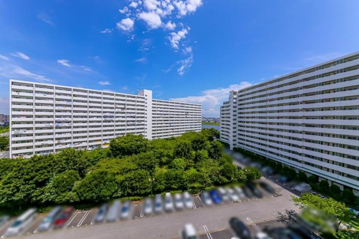 なぎさニュータウン 5号棟-22-駐車場