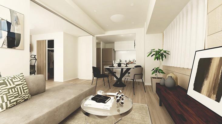 東陽町セントラルタワー-0-完成予想図(内観)