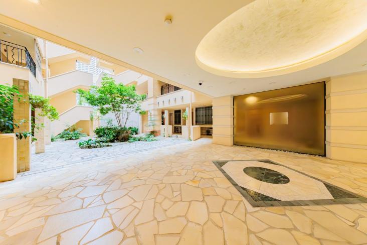 東京月島ガーデンハウス-18-エントランス