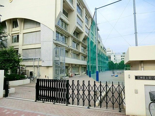 木場ハイツ-24-中学校