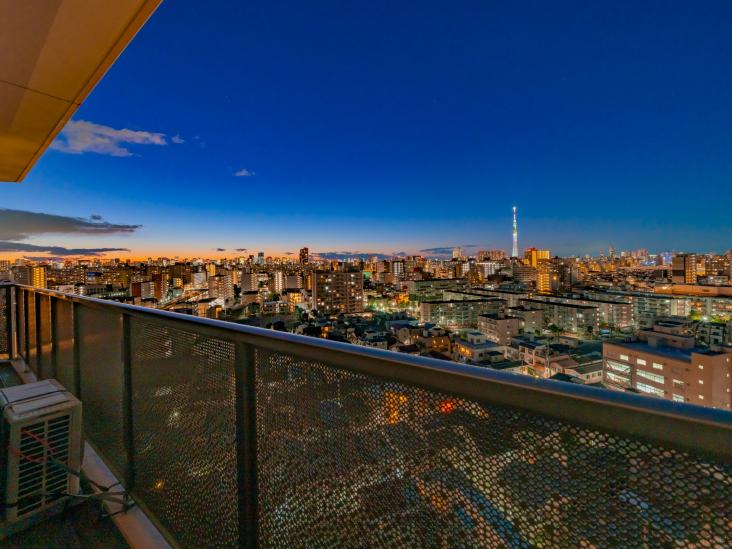 ライオンズタワー大島-7-バルコニー