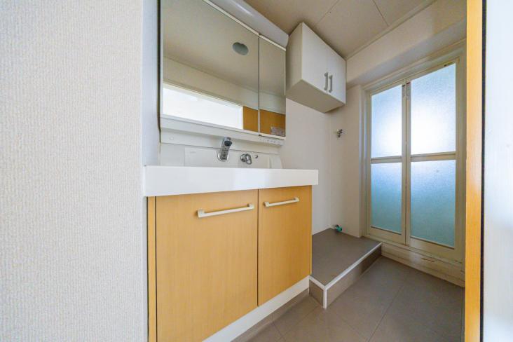 越中島三丁目ハイツ　１号棟-6-洗面