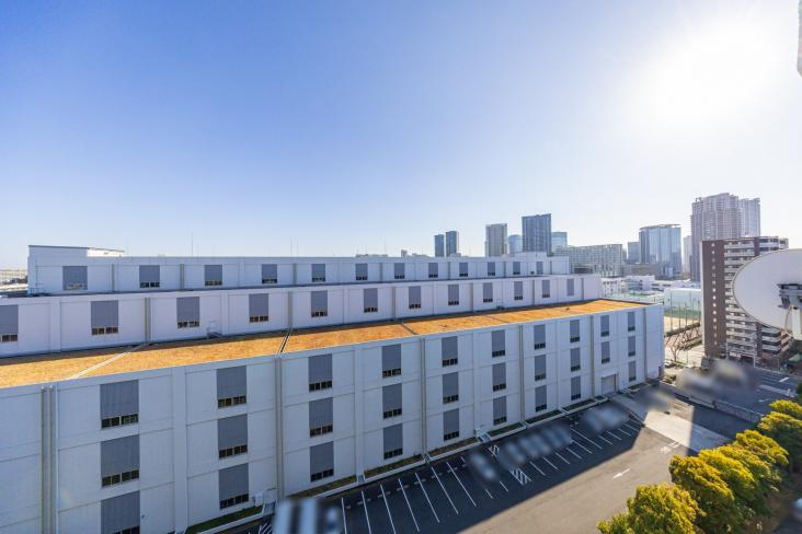 越中島三丁目ハイツ　１号棟-17-眺望