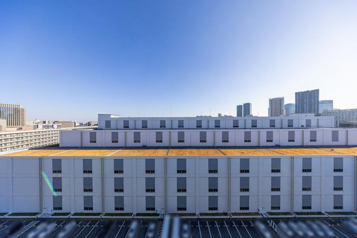 越中島三丁目ハイツ　１号棟-29-眺望