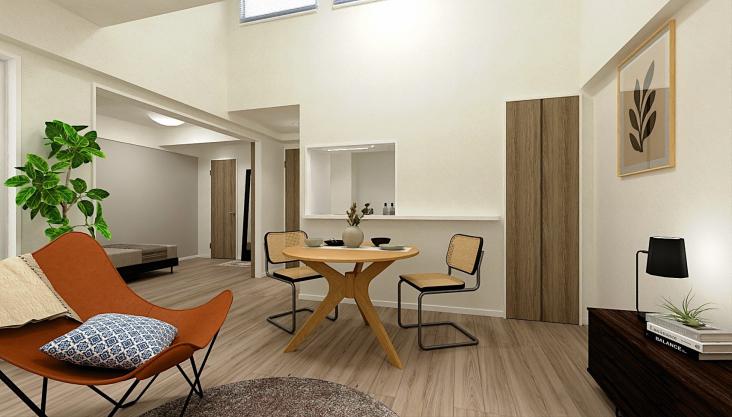 アーバンビュー月島-2-完成予想図(内観)