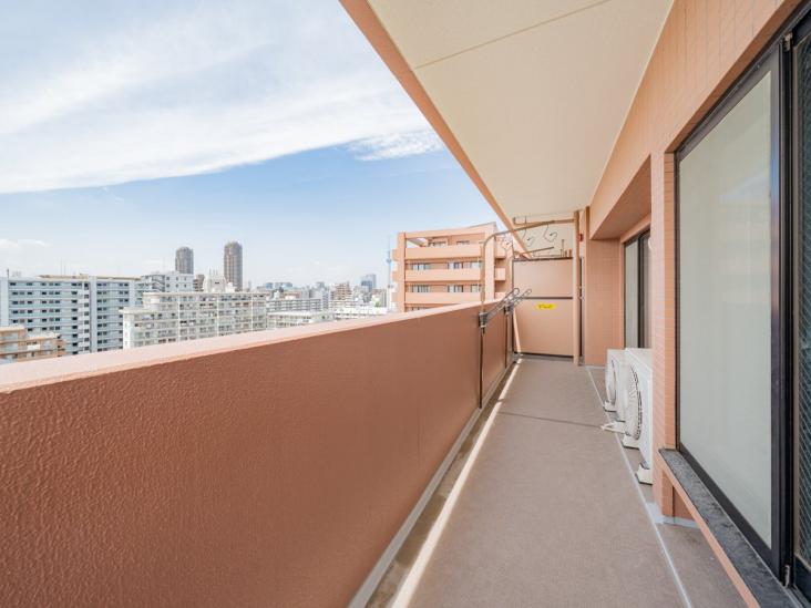 コスモ西大島グランステージ　南棟-10-バルコニー