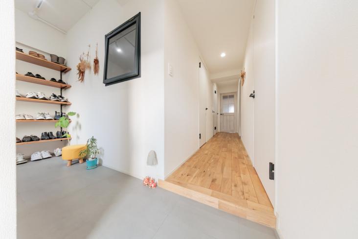 コスモウィル大島-13-玄関