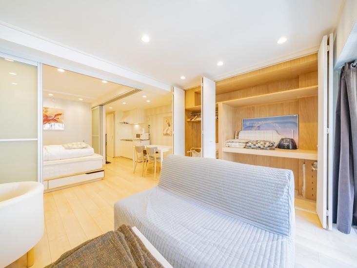 トーア新富マンション-16-リビング