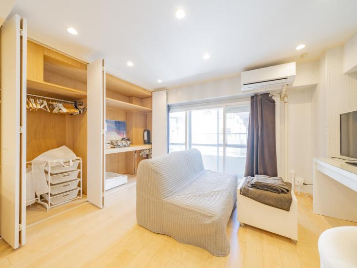 トーア新富マンション-18-リビング