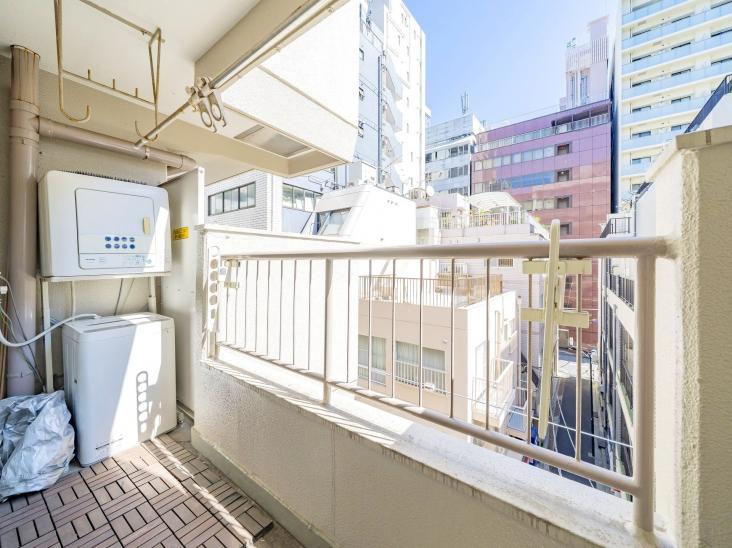 トーア新富マンション-28-バルコニー