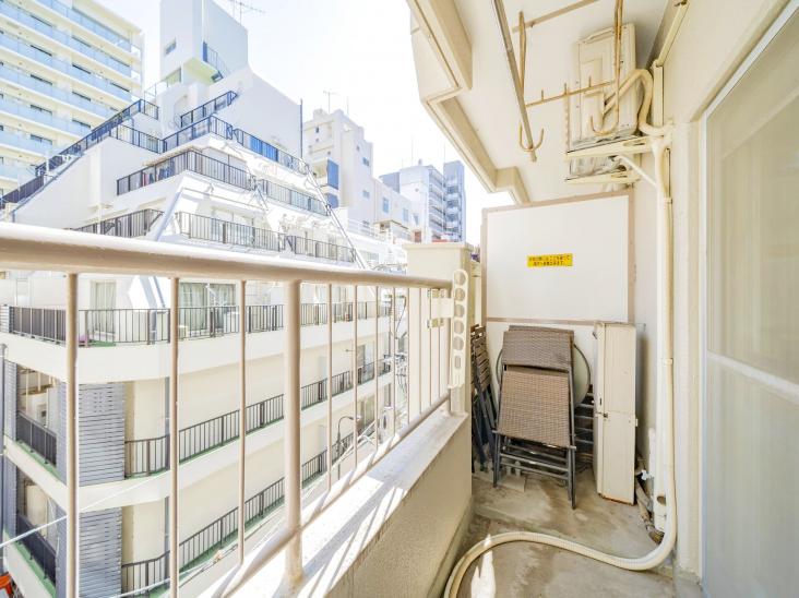 トーア新富マンション-29-バルコニー