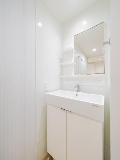 トーア新富マンション-19-洗面