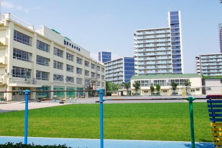越中島三丁目ハイツ　１号棟-24-小学校