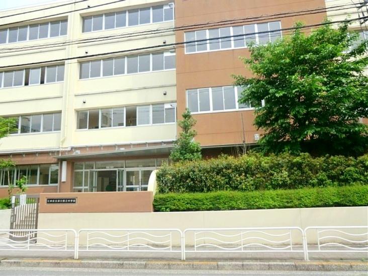 越中島三丁目ハイツ　１号棟-25-中学校