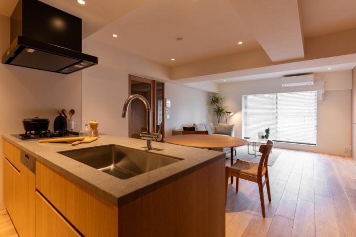 ディアパーク市ヶ谷南町-4-リビング