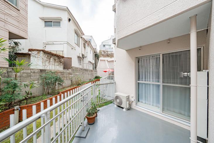 余丁町サンハイツ-8-庭