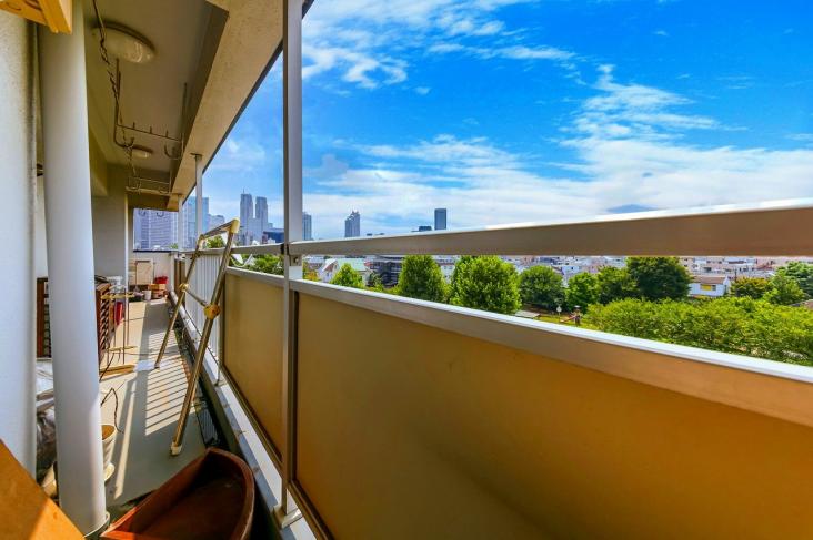 中野坂上コーポ-8-バルコニー