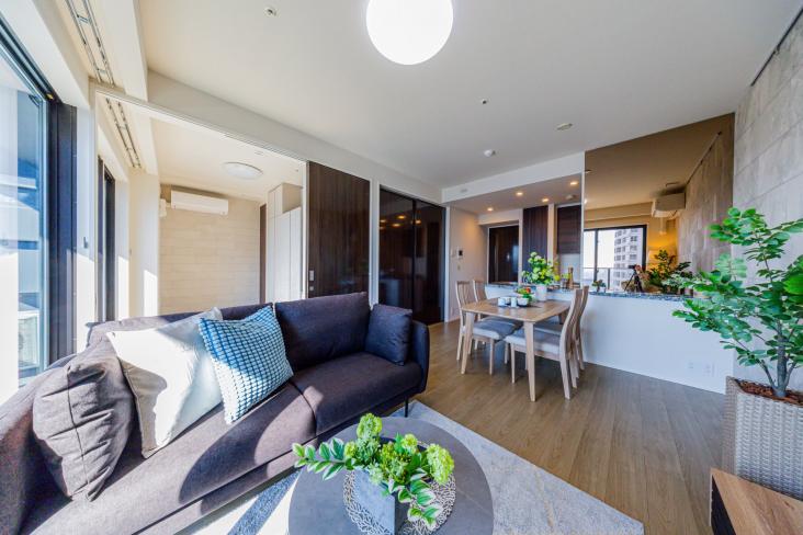 シティタワー新宿-2-リビング