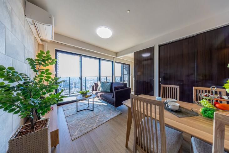 シティタワー新宿-6-リビング