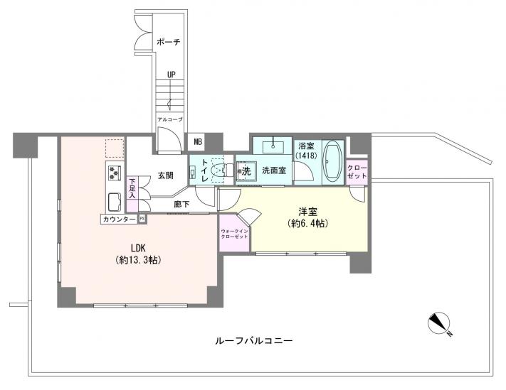 ジェイパーク文京白山-1-間取図(平面図)