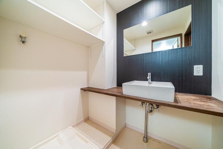 戸山マンション-12-洗面