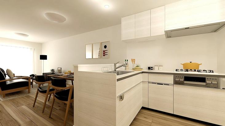 狛江セントラルハイツ　３号棟-2-完成予想図(内観)