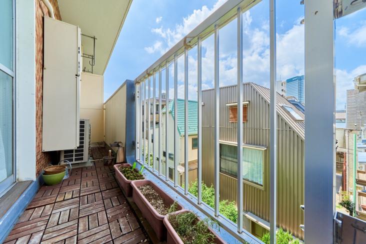 市ヶ谷ローヤルコーポ-12-バルコニー