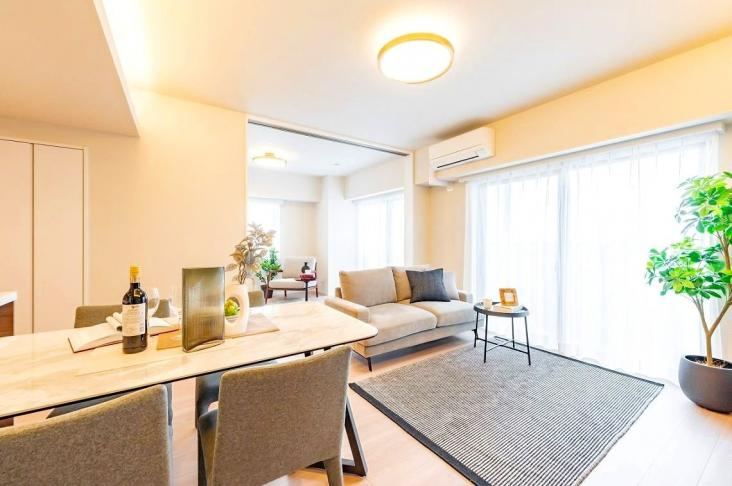 グランドパーク代々木-4-リビング