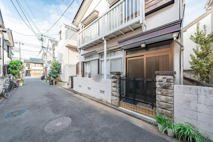 下井草２丁目戸建-5-前面道路含む外観