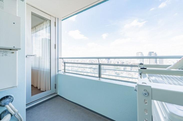 シティタワー新宿新都心-19-バルコニー