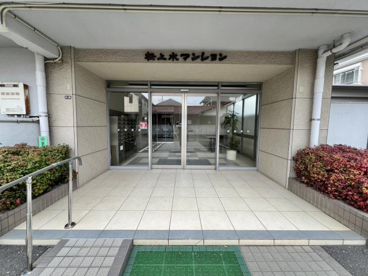 桜上水マンション-5-エントランス