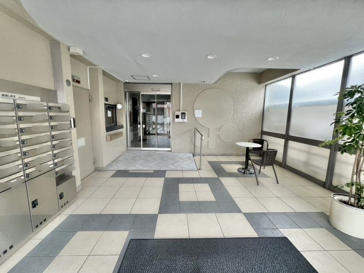 桜上水マンション-6-エントランス