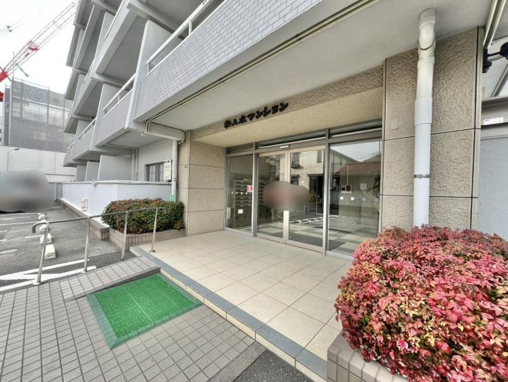 桜上水マンション-7-エントランス