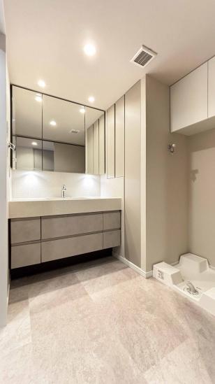 パークタワー東中野-12-洗面