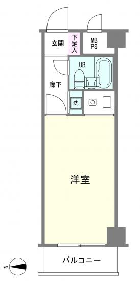 ダイアパレス鷺宮-1-間取図(平面図)