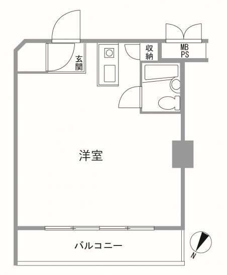ストークメイジュ-1-間取図(平面図)