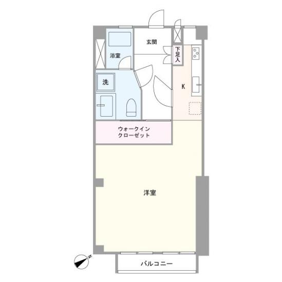 秀和参宮橋レジデンス-1-間取図(平面図)