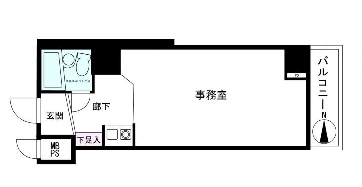 ライオンズプラザ南太田-1-間取図(平面図)