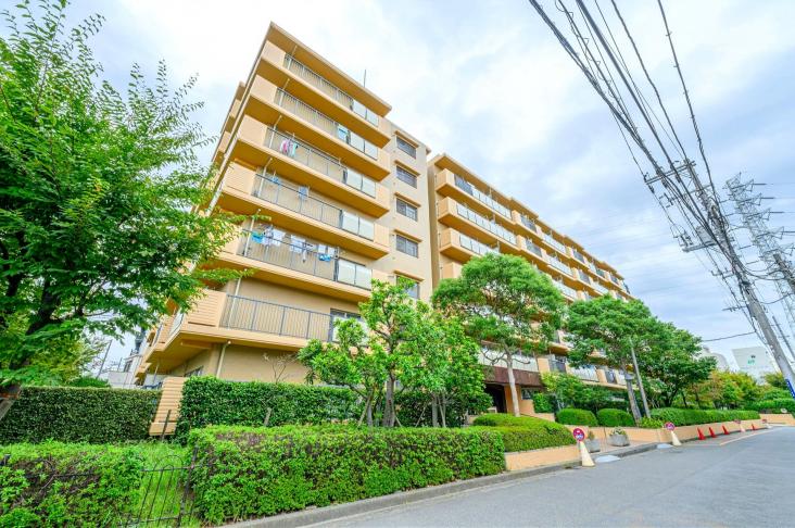 常和綱島サンハイツ-8-外観