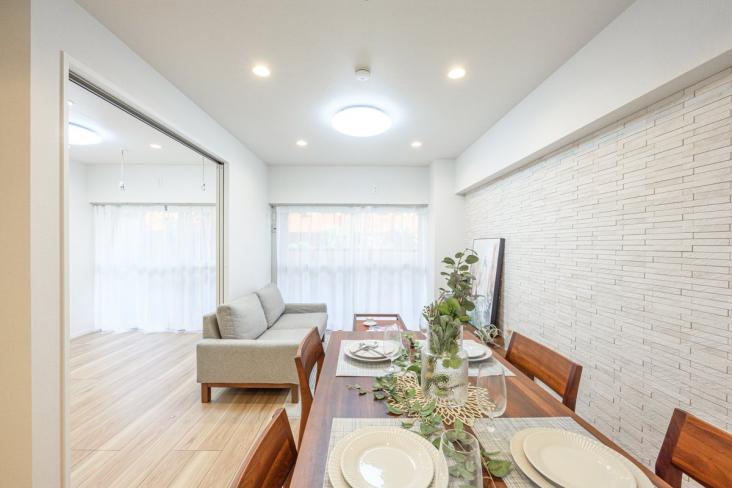 常和綱島サンハイツ-17-リビング