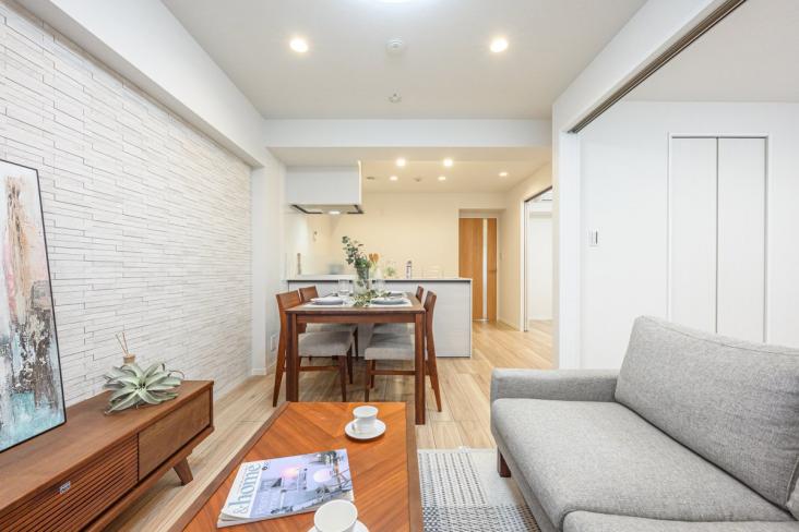 常和綱島サンハイツ-19-リビング