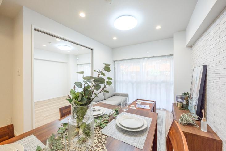 常和綱島サンハイツ-35-リビング