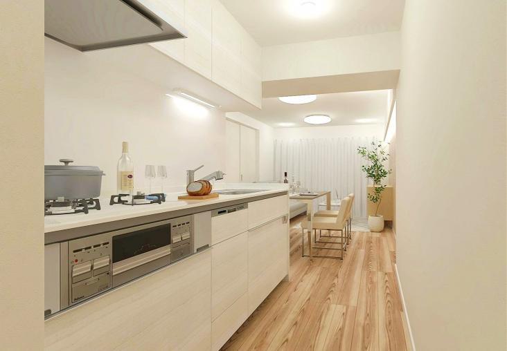 大倉山ハイム　７号棟-2-完成予想図(内観)