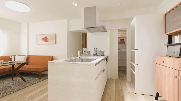 エクセレンス天王町-2-完成予想図(内観)