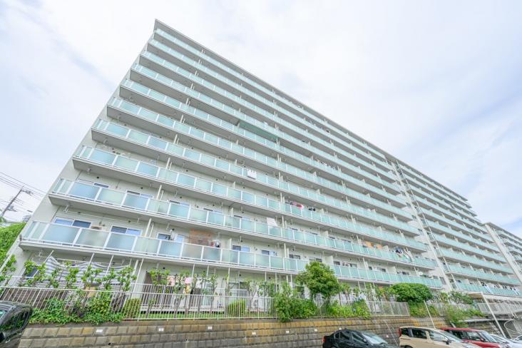 三ツ沢ハイタウン一号棟-2-外観