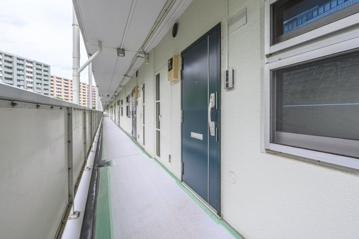 三ツ沢ハイタウン一号棟-10-玄関