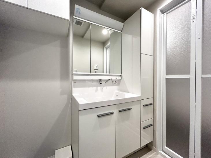 ライオンズマンション岸根公園-22-洗面