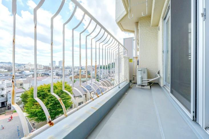 弘明寺パークハイツ-5-バルコニー